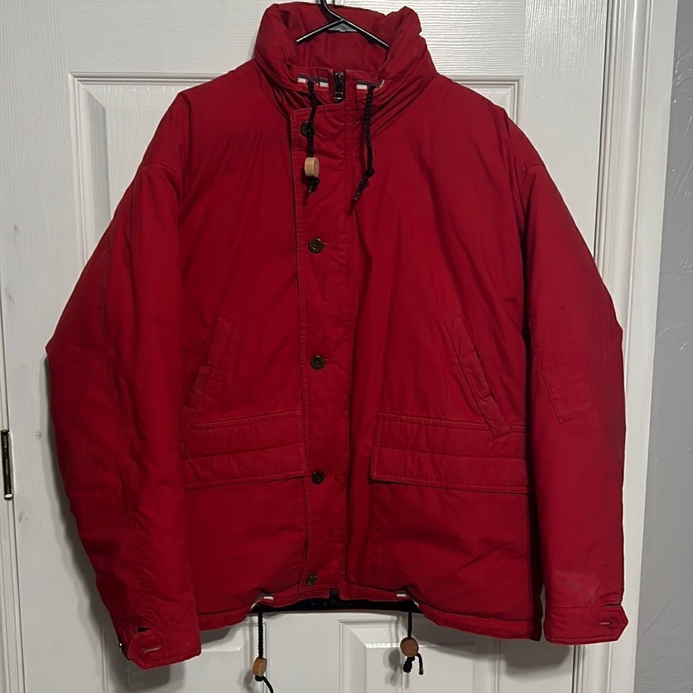 🔥🔥 Vintage LONDON FOG WINNING EDGE Thick Snow Coat - Men Sz L - Good Condition